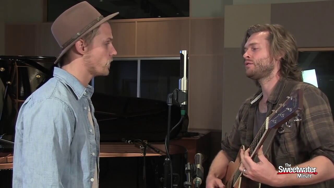 Jamestown Revival performance/interview for Sweetwater artist portrait