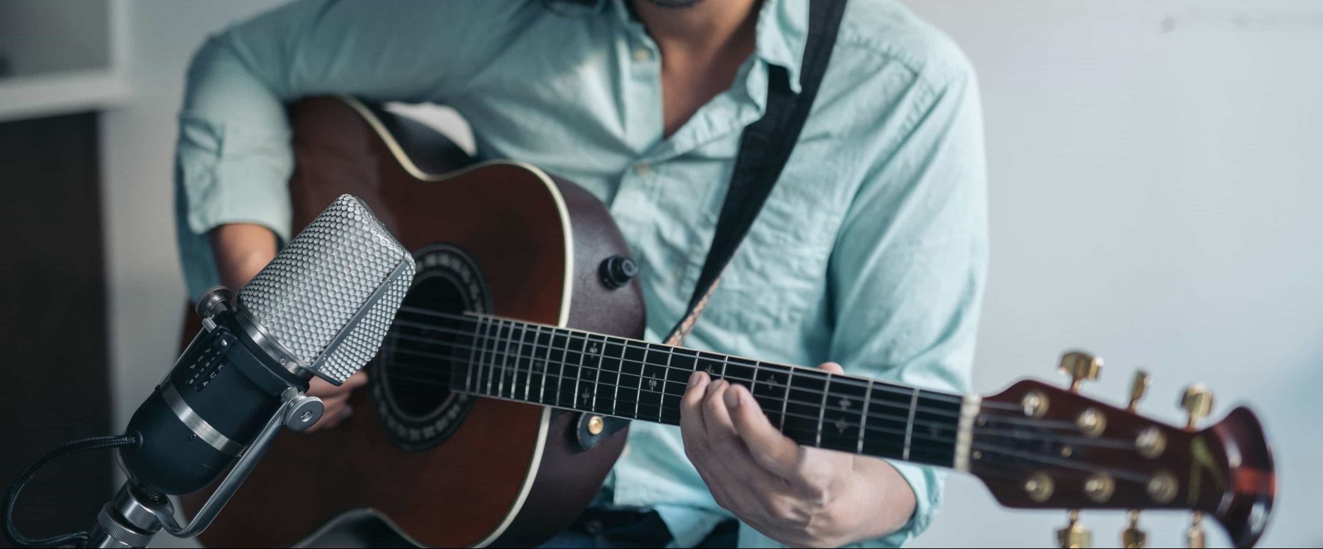 How To Record Acoustic Guitar With the KU4 artist portrait