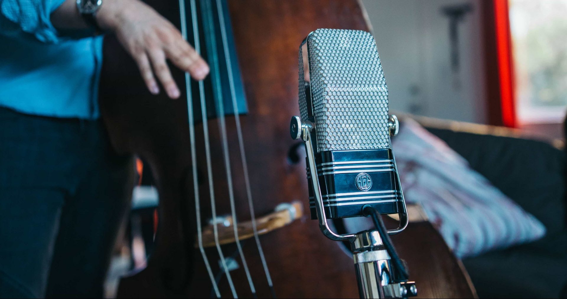 How To Record Double Bass and Cello With the R44 artist portrait