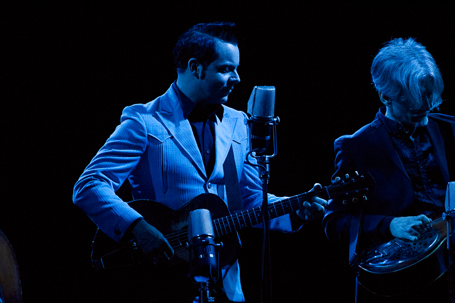 Jack White Performs “The Rose With The Broken Neck” Live at The Pink Garter Theatre artist portrait