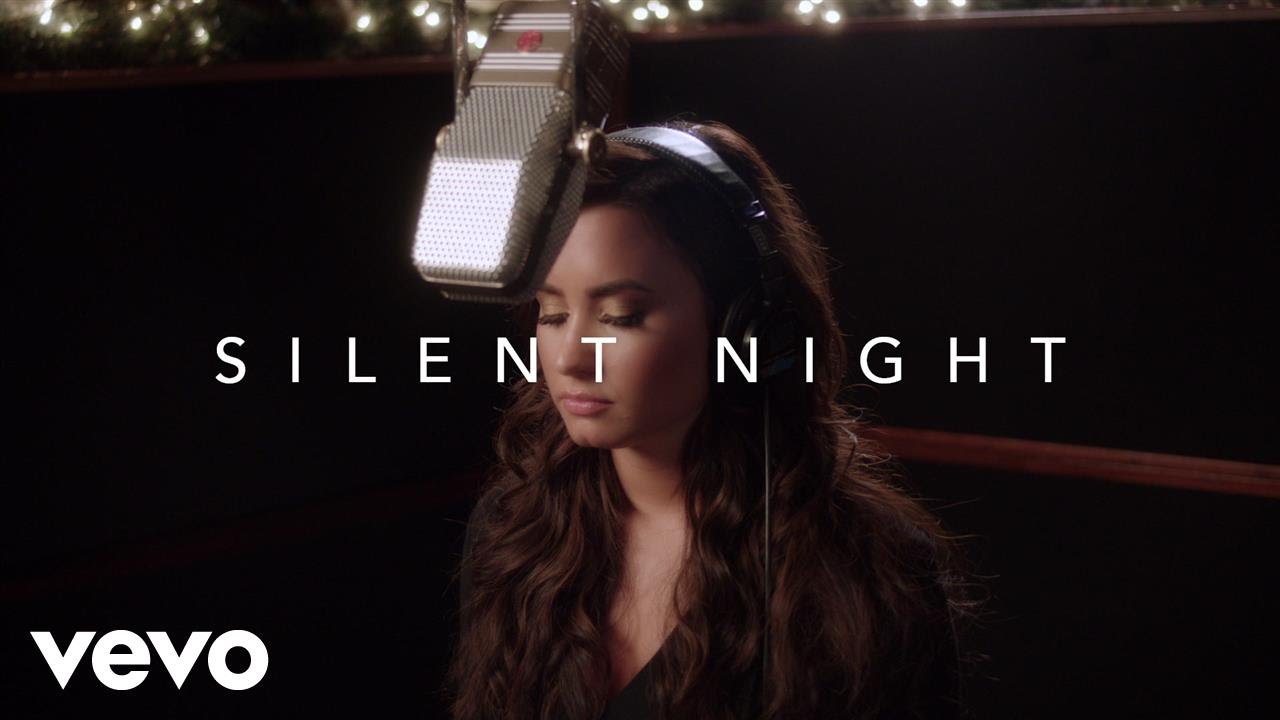 Demi Lovato performs ‘Silent Night’ artist portrait