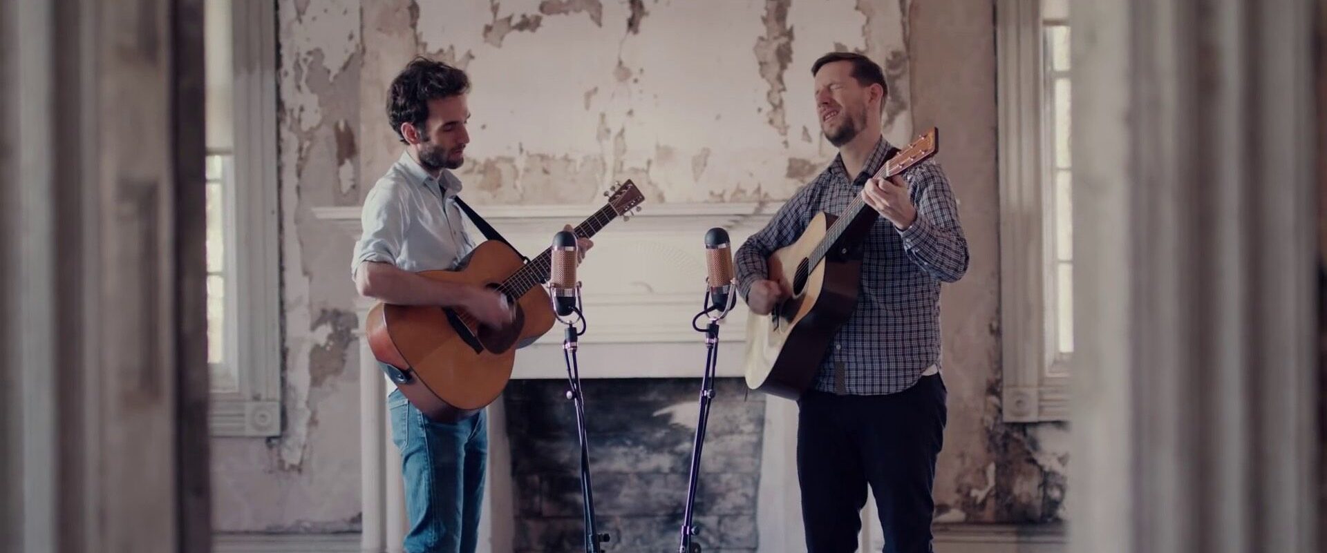 Julian Lage & Chris Eldridge perform “Bone Collector” artist portrait