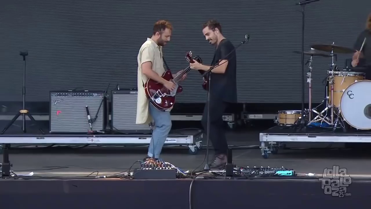 Local Natives performs at Lollapalooza 2016 artist portrait