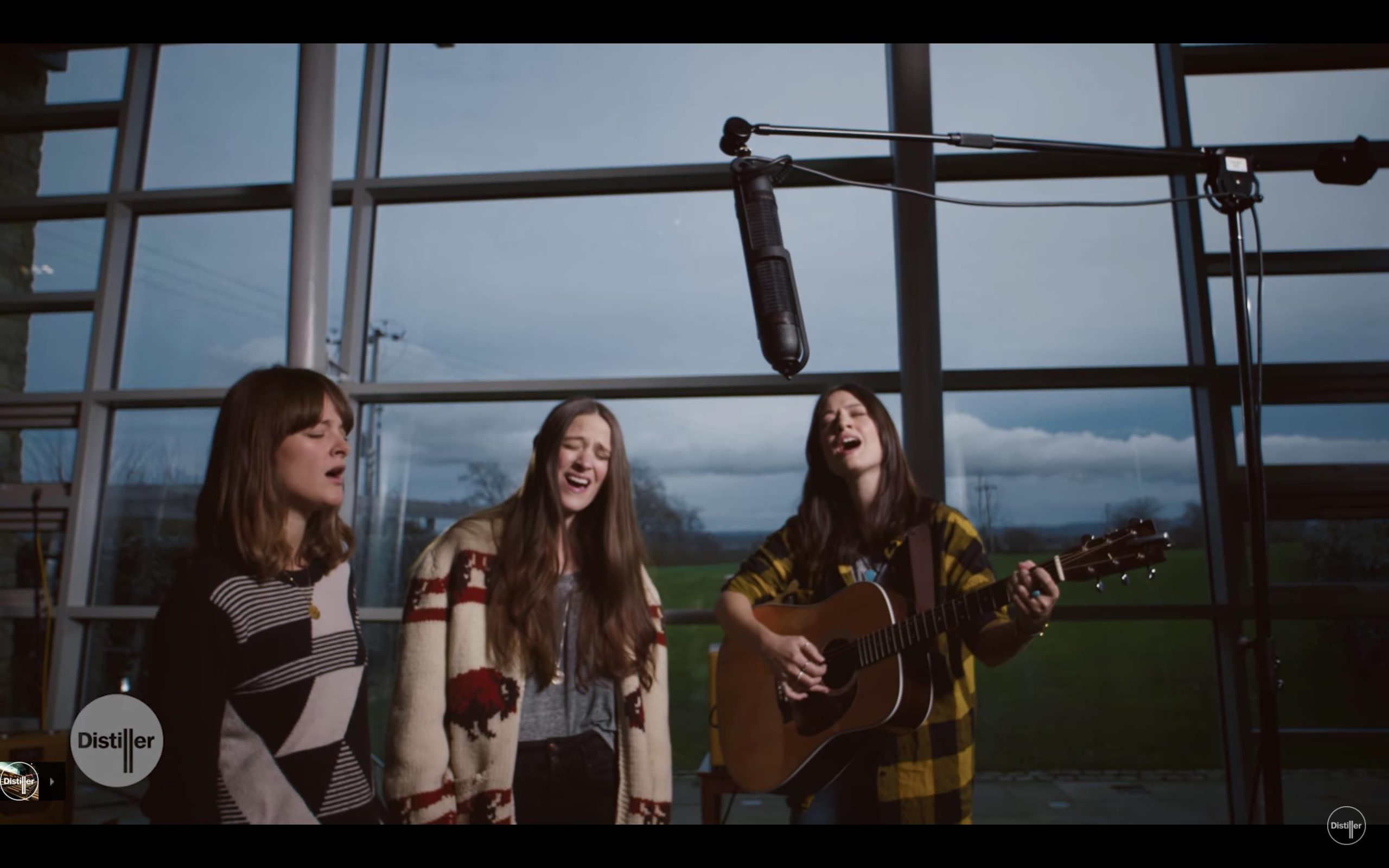 The Staves perform “Open” artist portrait